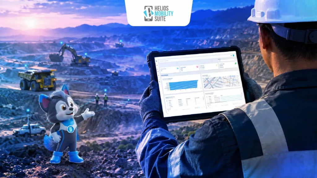 Helios Mobility Suite Mobile Device Management untuk Operasional Pertambangan